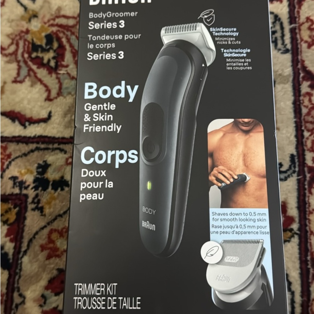 Braun Body Groomer Series 3 - Black
